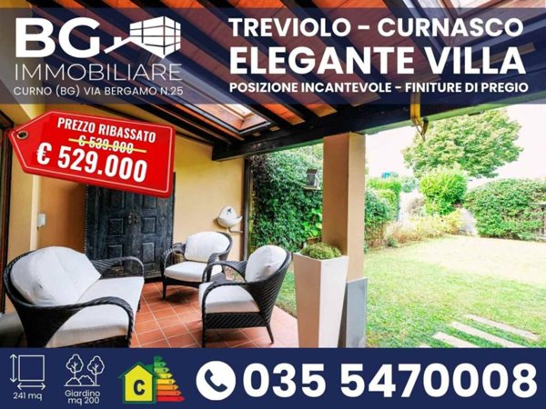 casa indipendente in vendita a Treviolo in zona Curnasco