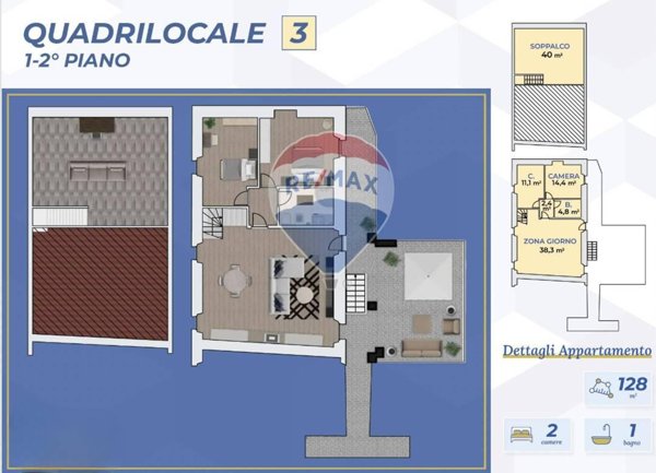 appartamento in vendita a Treviolo