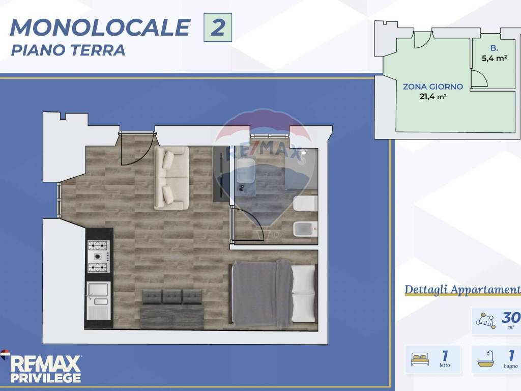 appartamento in vendita a Treviolo