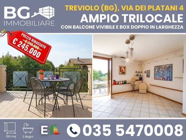 appartamento in vendita a Treviolo