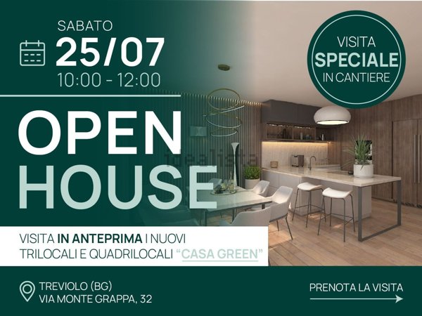 appartamento in vendita a Treviolo in zona Roncola