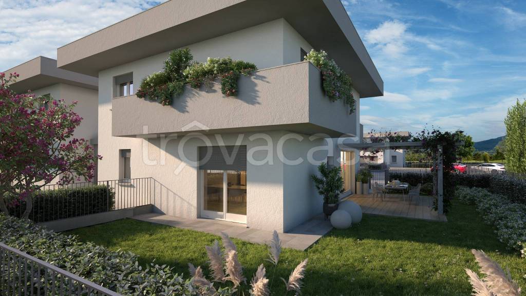 casa indipendente in vendita a Treviolo in zona Albegno