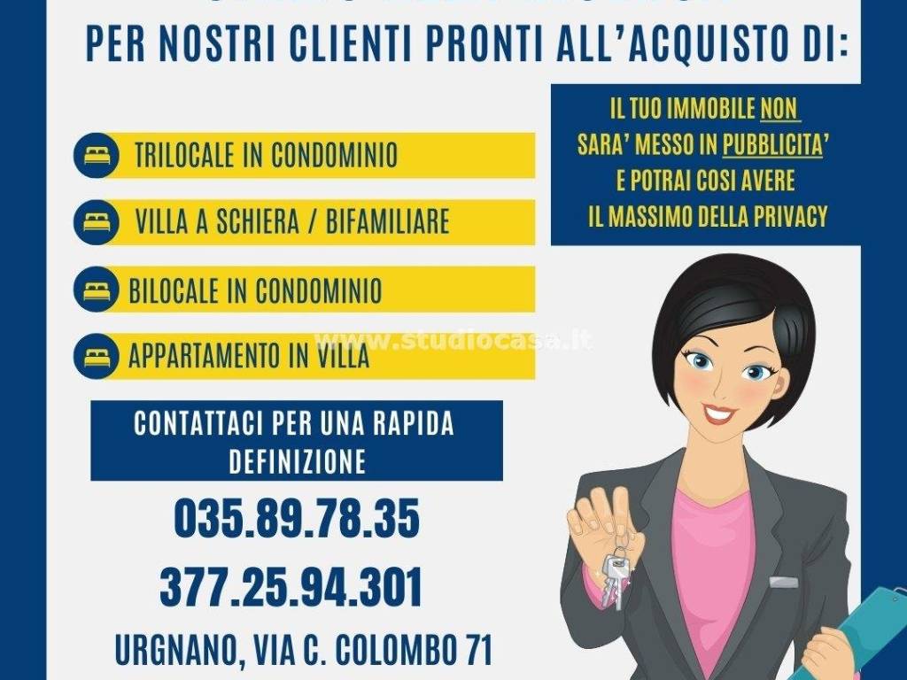 appartamento in vendita ad Urgnano