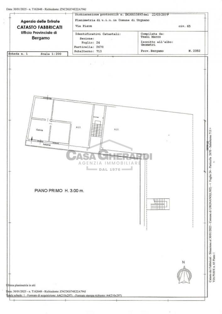 appartamento in vendita ad Urgnano
