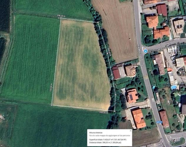 terreno agricolo in vendita ad Urgnano in zona Basella
