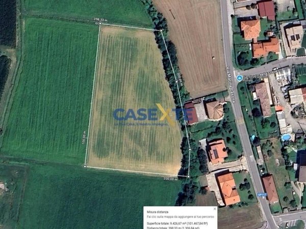 terreno agricolo in vendita ad Urgnano in zona Basella