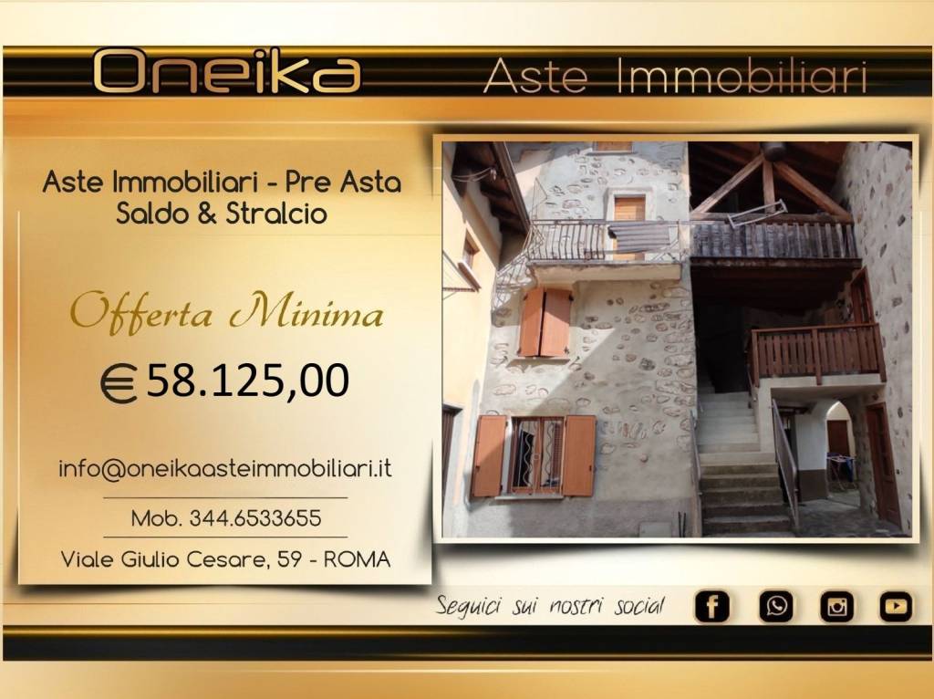 casa indipendente in vendita a Valbondione in zona Bondione