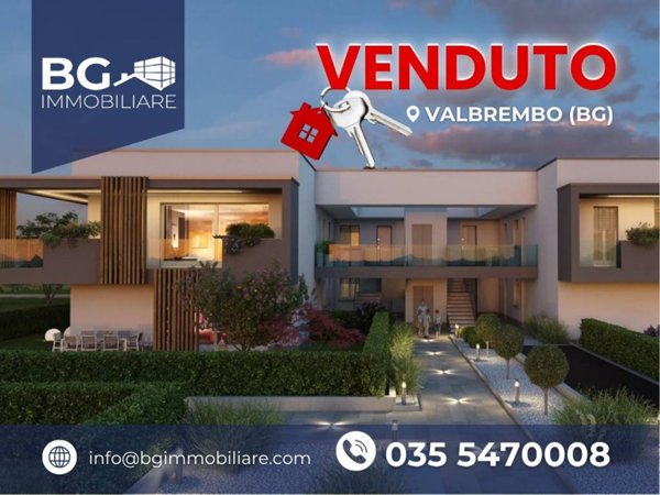 appartamento in vendita a Valbrembo in zona Cornelle