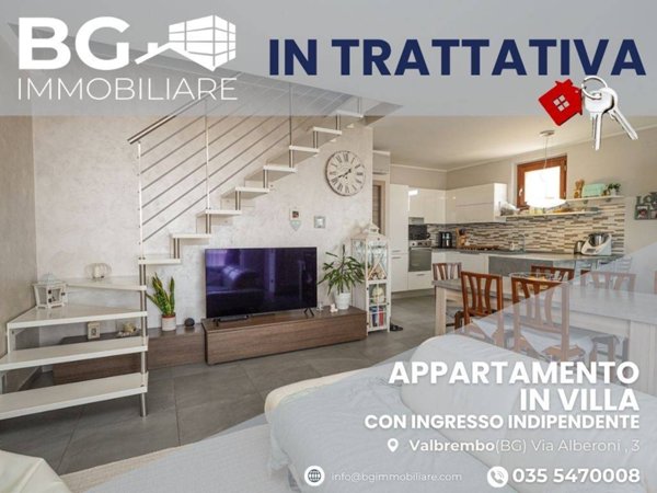 appartamento in vendita a Valbrembo in zona Scano al Brembo