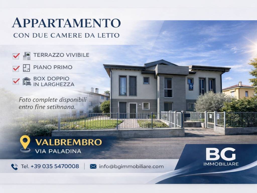 appartamento in vendita a Valbrembo in zona Scano al Brembo