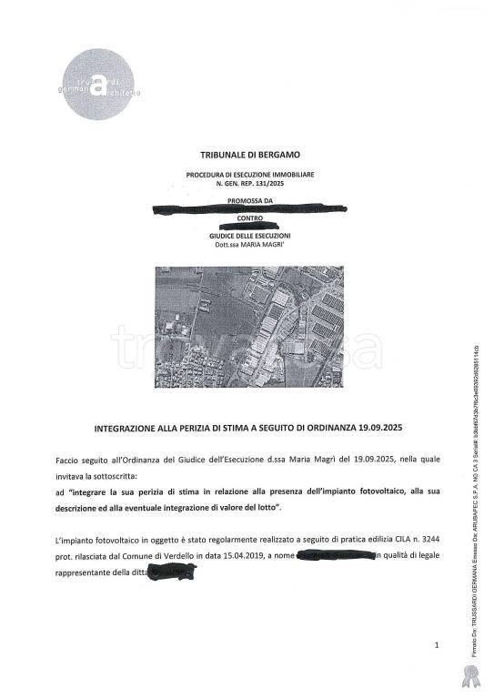 locale commerciale in vendita a Verdello