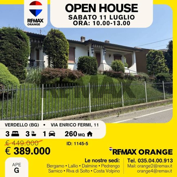 casa indipendente in vendita a Verdello
