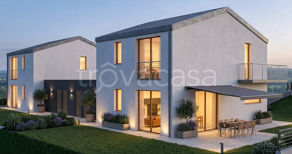 casa indipendente in vendita a Villa d'Adda in zona Rossera