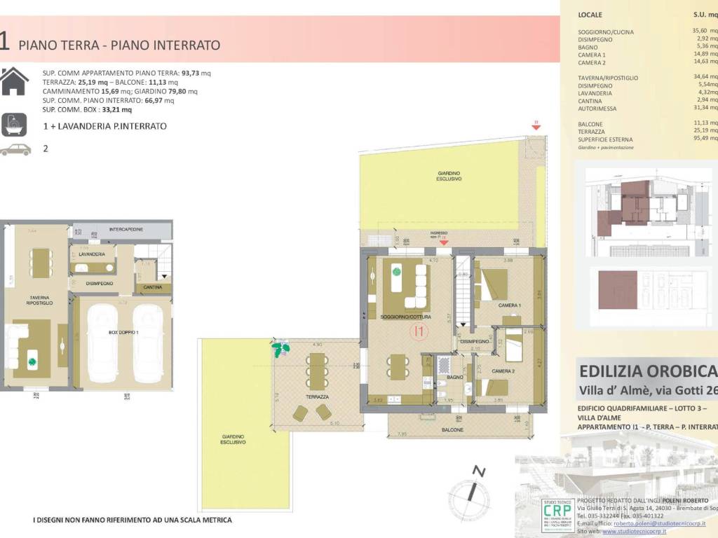 appartamento in vendita a Villa d'Almè