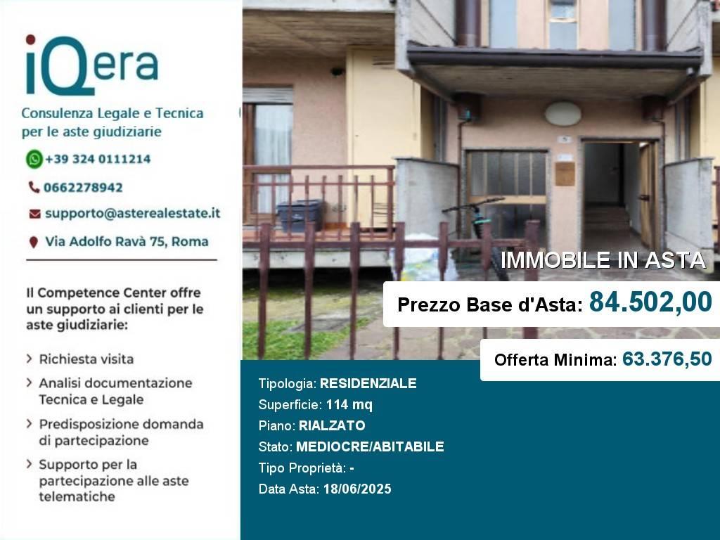 appartamento in vendita a Villongo