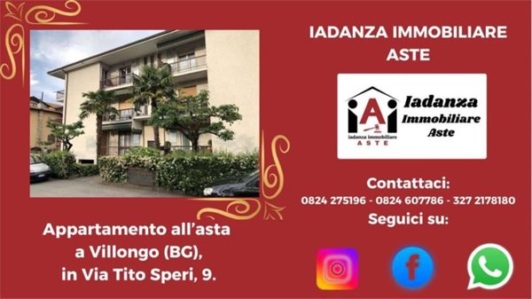 appartamento in vendita a Villongo
