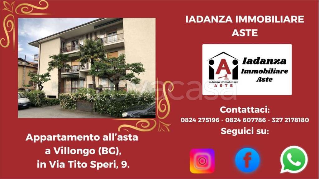 appartamento in vendita a Villongo