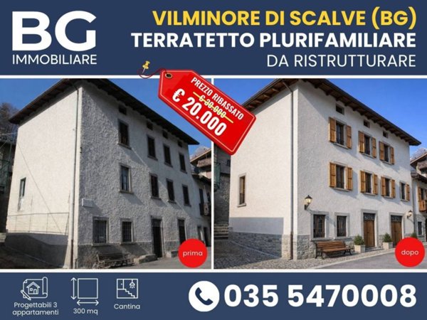 casa indipendente in vendita a Vilminore di Scalve