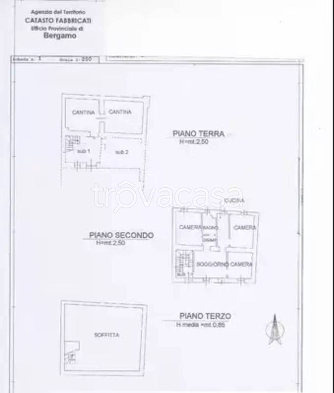 casa indipendente in vendita a Zogno in zona Poscante