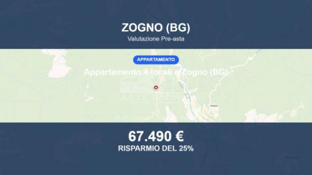 appartamento in vendita a Zogno in zona Somendenna