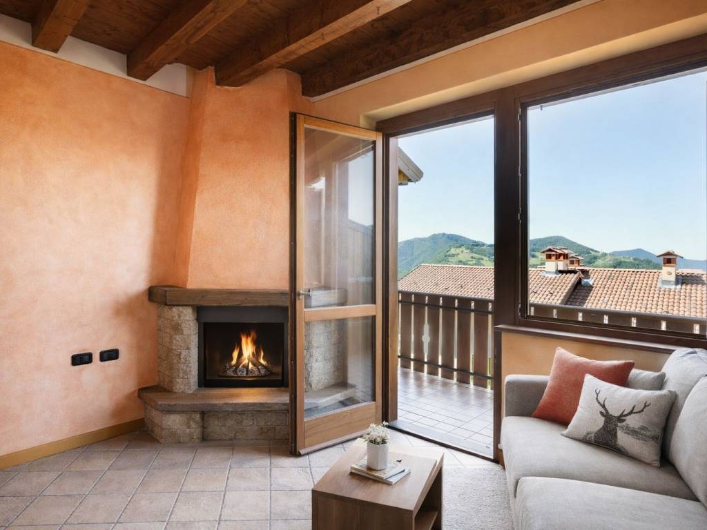 appartamento in vendita a Costa Serina