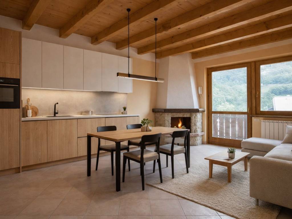 appartamento in vendita a Costa Serina