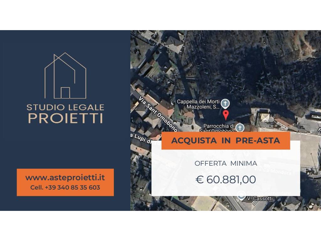 appartamento in vendita a Sant'Omobono Terme