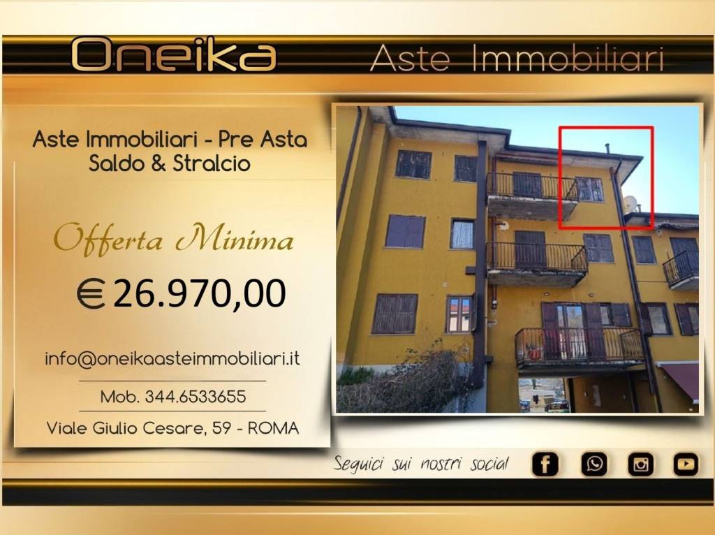 appartamento in vendita a Sant'Omobono Terme