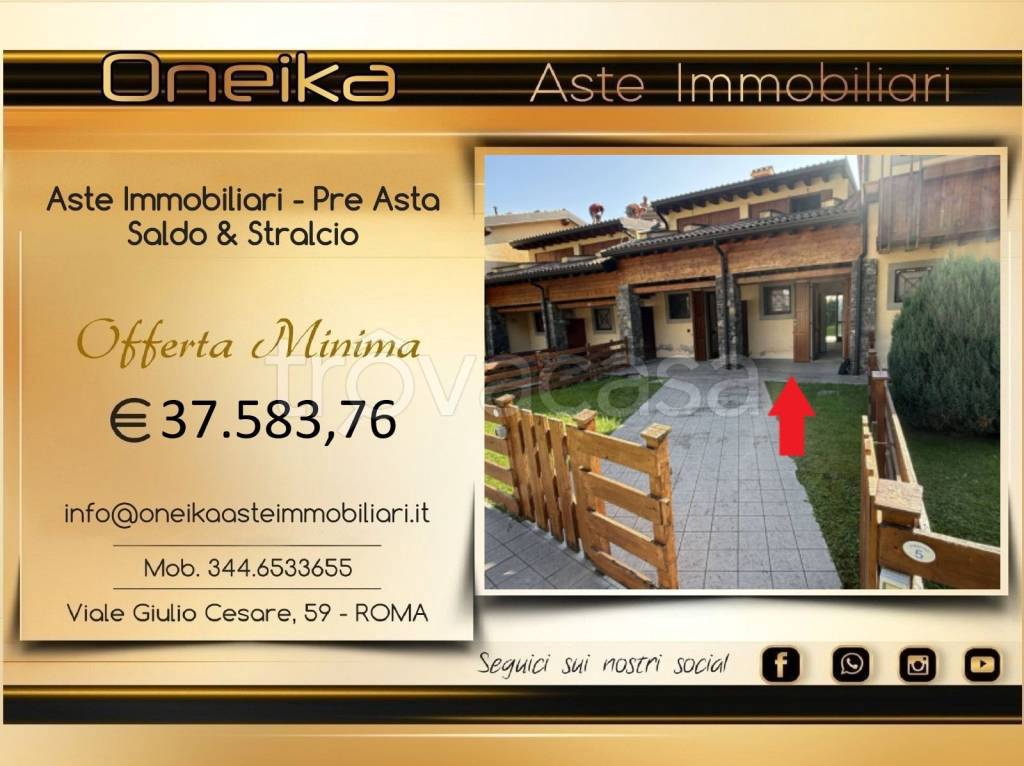 casa indipendente in vendita a Sant'Omobono Terme in zona Valsecca