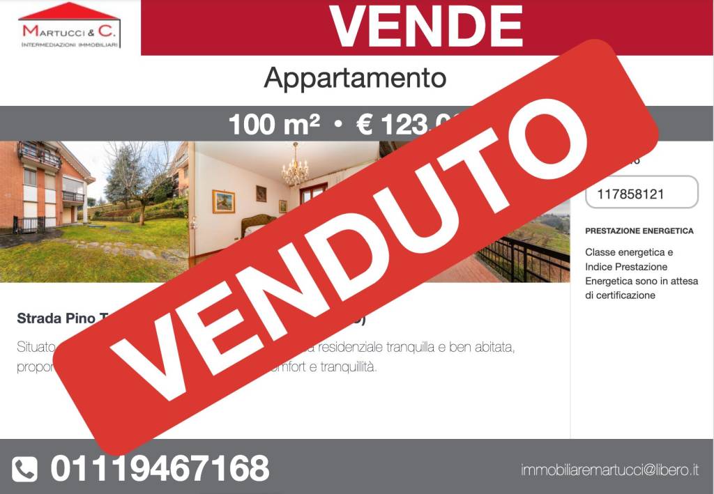appartamento in vendita a Baldissero Torinese
