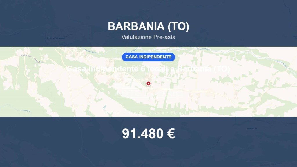 casa indipendente in vendita a Barbania in zona Perrero
