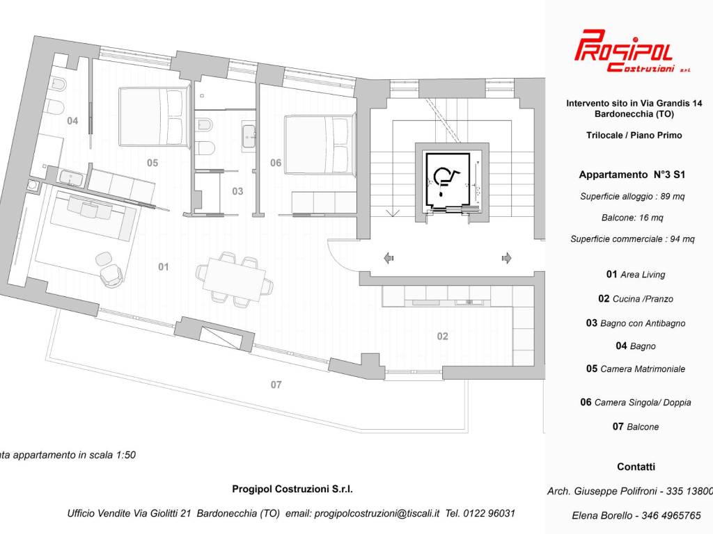 appartamento in vendita a Bardonecchia