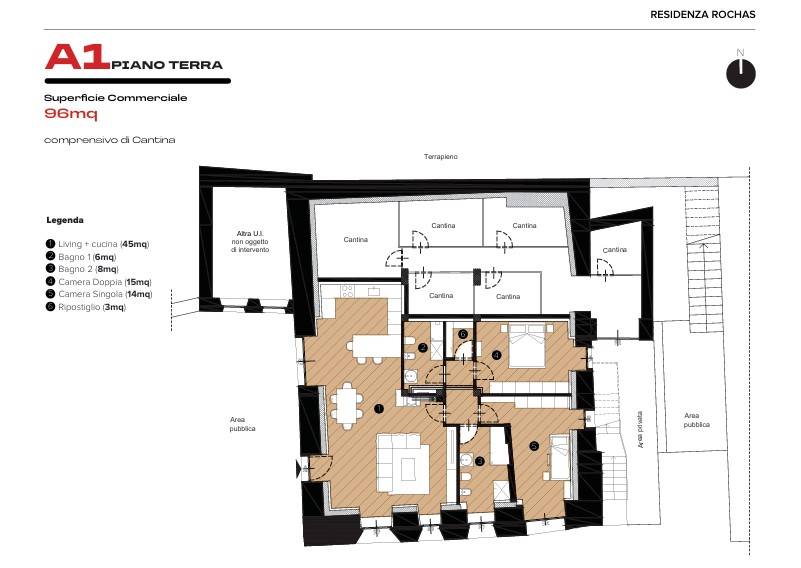 appartamento in vendita a Bardonecchia