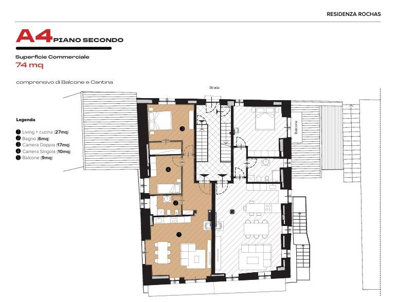 appartamento in vendita a Bardonecchia