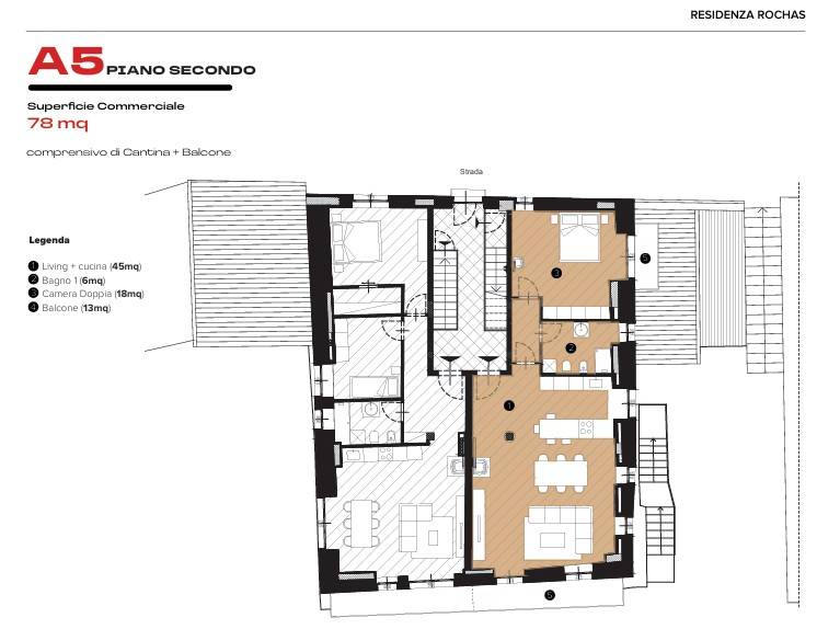 appartamento in vendita a Bardonecchia