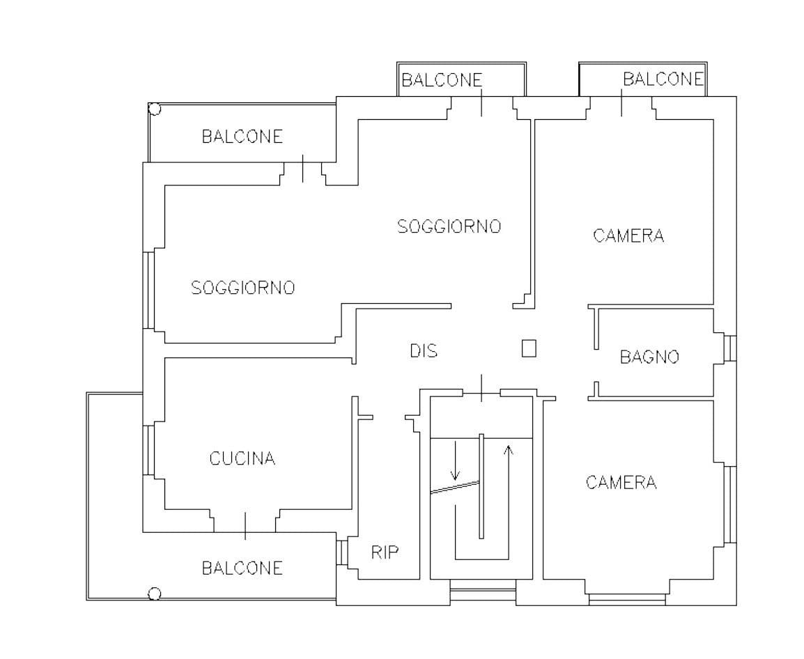 appartamento in vendita a Beinasco in zona Borgaretto