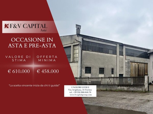 capannone in vendita a Beinasco