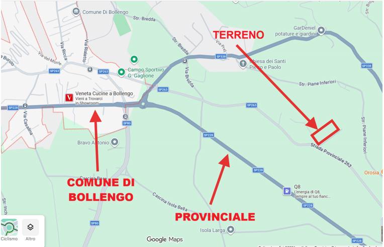 terreno edificabile in vendita a Bollengo