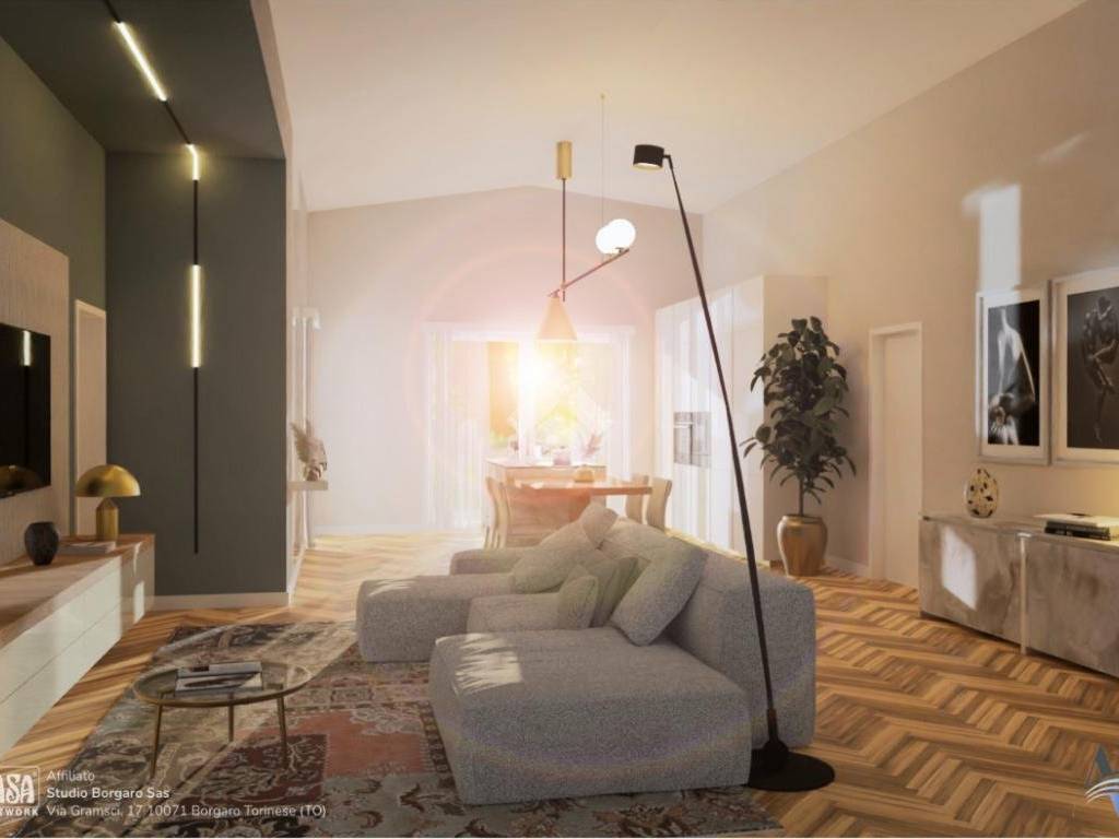 appartamento in vendita a Borgaro Torinese