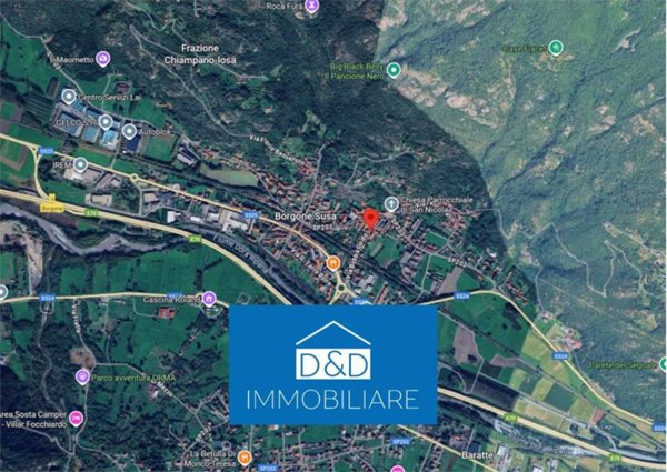 appartamento in vendita a Borgone Susa