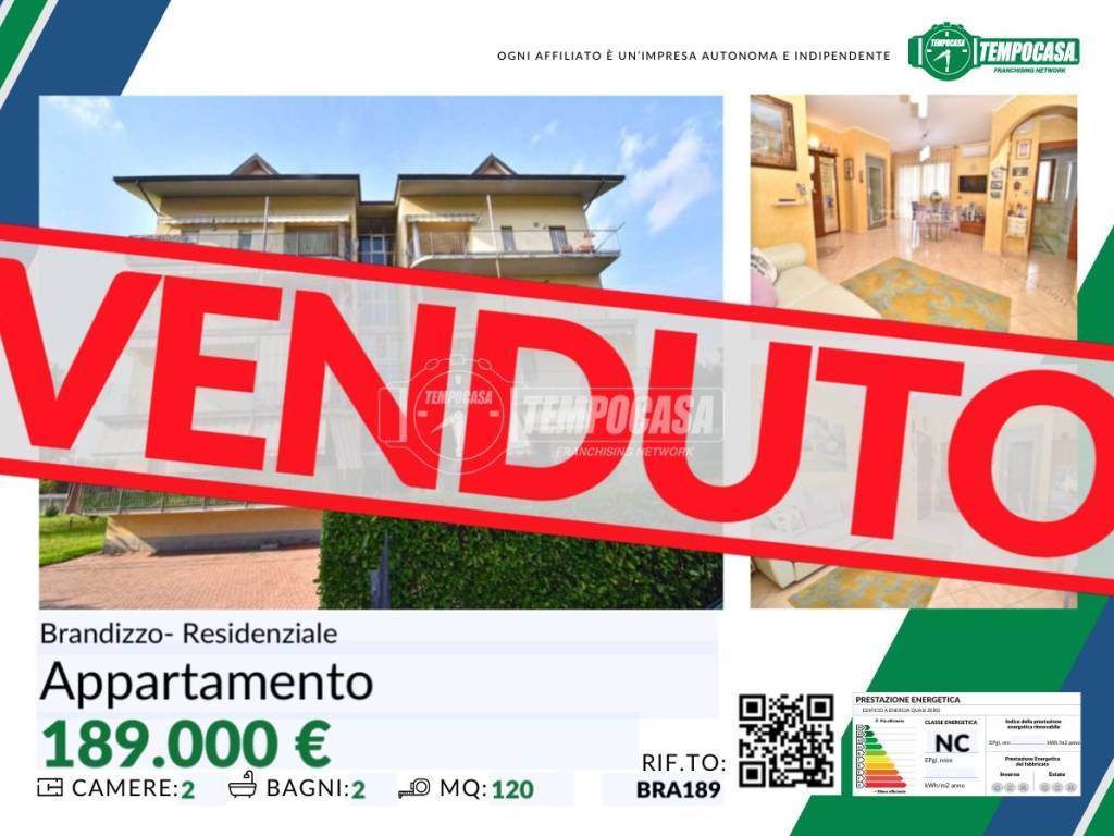 appartamento in vendita a Brandizzo