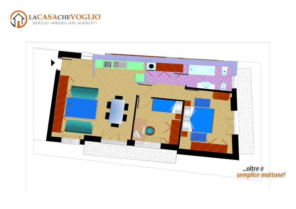 appartamento in vendita a Bricherasio