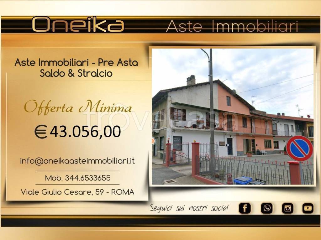 appartamento in vendita a Brozolo in zona Grisoglio