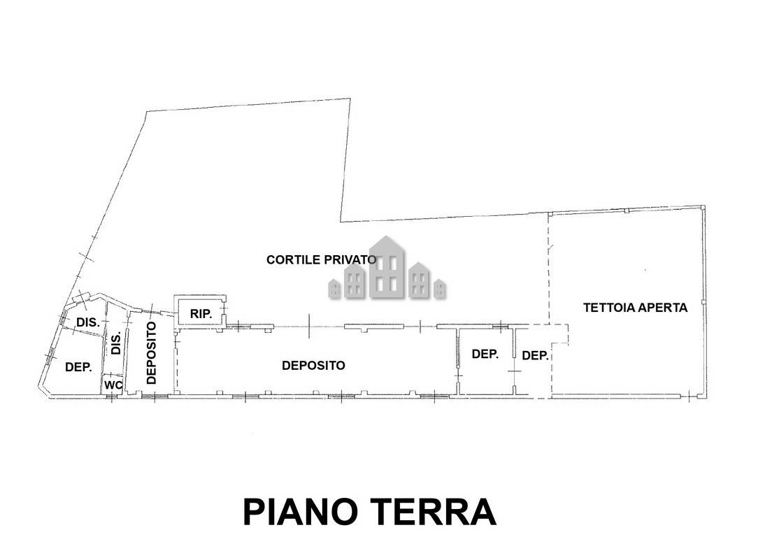 locale di sgombero in vendita a Busano