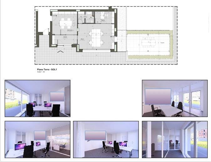 ufficio in vendita a Buttigliera Alta in zona Ferriera