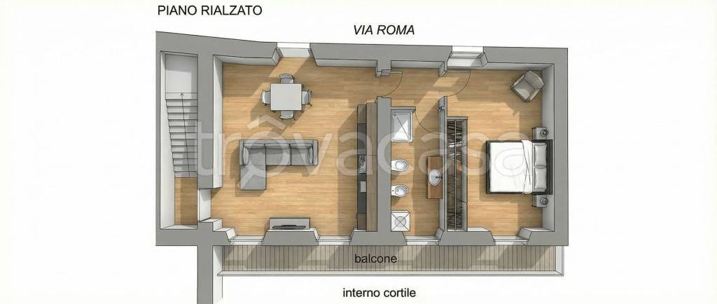 appartamento in vendita a Caluso