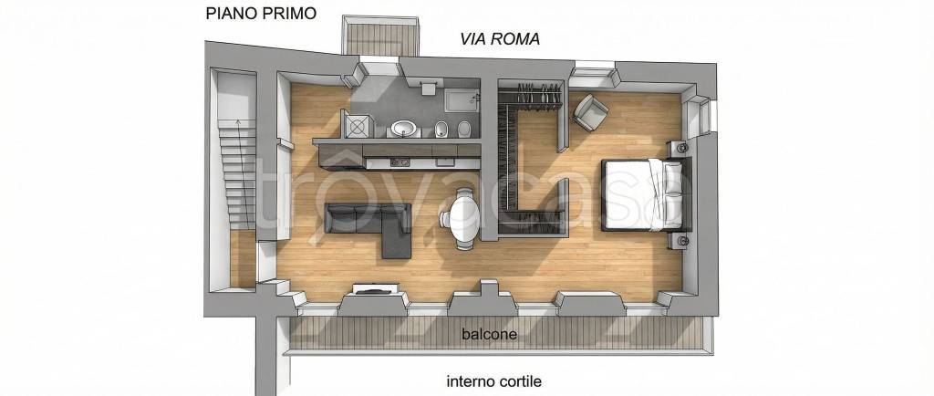 appartamento in vendita a Caluso
