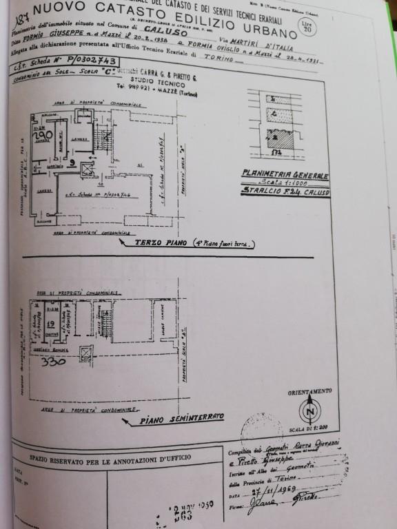 appartamento in vendita a Caluso