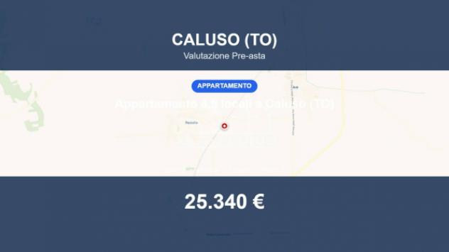 appartamento in vendita a Caluso in zona Rodallo