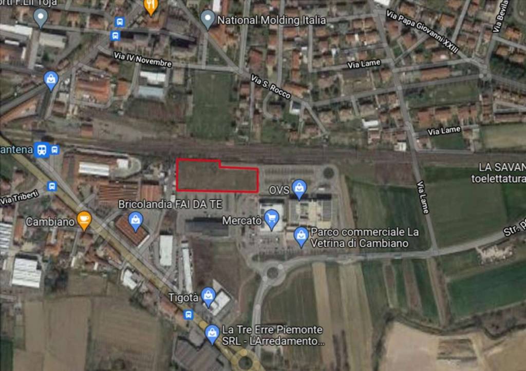 terreno edificabile in vendita a Cambiano